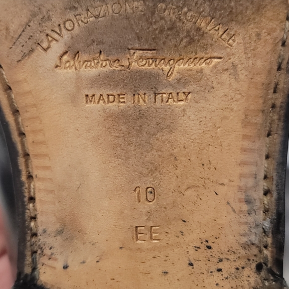 Mens Salvador Ferragamo Size 10 - Picture 5 of 7
